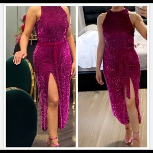 Retrofete Tilly Sequin midi dress